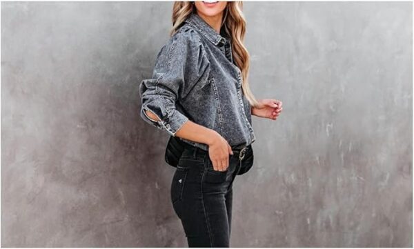 long sleeve denim shirt