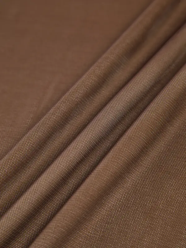 Cappuccino Ombre Mesh Zippered Long Dress - Image 2