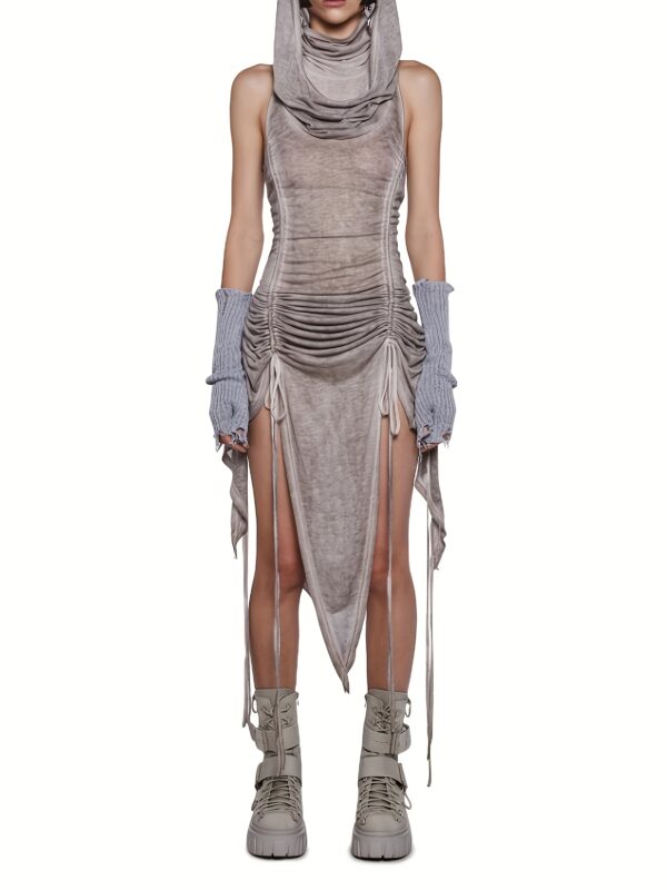 Wasteland Pleated Slip Dress - Image 2