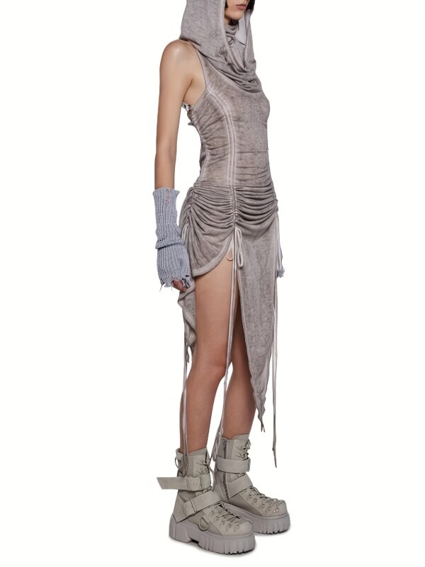 Wasteland Pleated Slip Dress - Image 4