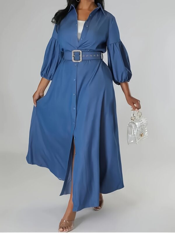 Women's vintage-inspired denim dresses